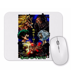 All Might vs All For One Mouse Pad