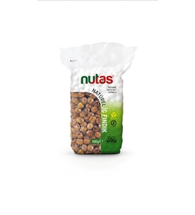 Nutas Natürel İç Fındık – 500g Vakum Paket