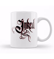 Inked Tattooed Tattoo Lovers & Tattoo Artists Kupa Bardak Porselen