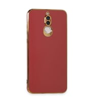 Huawei Mate 10 Lite Kılıf Volet Silikon - Kırmızı