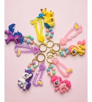 PONY INCILI ANAHTARLIK CHARM