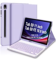 Samsung Galaxy Tab S10 Lite S10 FE S9 FE S9 11inç Kılıf Kablosuz Klavyeli Case M