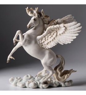 Dekoratif Pegasus At Biblo – Wise Veronese Poliresin Mitolojik At Figürü 28 cm