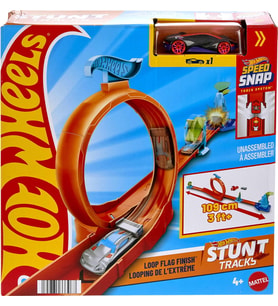 Hot Wheels Stunt Trucks Akrobatik Yarış Pisti Oyun Seti Jhk76-Jhk77 (Çok Renkli)