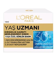 L'Oréal Paris Yaş Uzmanı 30+ Kırışıklık Karşıtı Nemlendirici Krem 50 ml