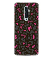 Oppo Reno 2Z 4 Lite 4 Pro 5 6 7 A31 Kılıf Desemli Silikon Barbie and Shoes 1413