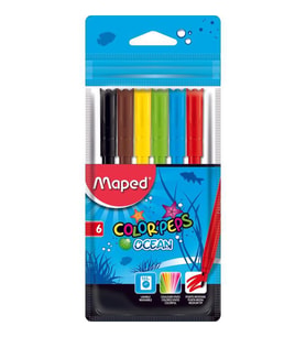 Maped Keçeli Boya Kalemi Ocean 6 Renk 845723