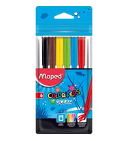 Maped Keçeli Boya Kalemi Ocean 6 Renk 845723 (Karışık)