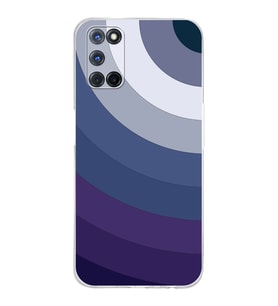 PrintiFy Oppo A72 Uyumlu Kamera Korumalı Renk Cümbüşü E Tasarımlı Şeffaf Silikon Kılıf