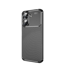 Xiaomi Redmi 13C Kılıf Negro Karbon Tasarım Silikon Kılıf (Siyah)