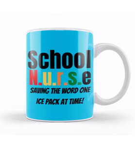 Nurse Gift İdea Funny Saying Quote Nursing Medical Kupa Bardak Porselen