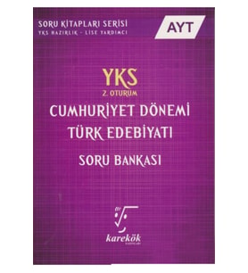 Karekök Yayınları Karekök Ayt Cumhuriyet Dönemi Türk Edebiyatı Soru Bankası (Çok Renkli)