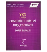 Karekök Yayınları Karekök Ayt Cumhuriyet Dönemi Türk Edebiyatı Soru Bankası (Çok Renkli)
