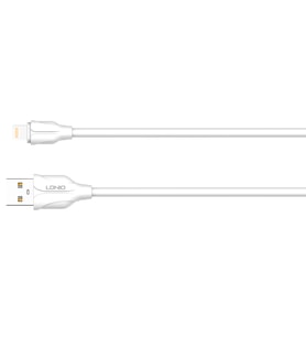 LDNIO Hızlı Şarj Kablosu 1 Metre Lightning-LS361