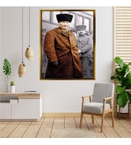 ÇERÇEVELİ ATATÜRK TABLO S116