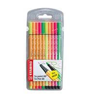 Stabilo Point 88 ve Point 68 Fineliner Kalem 10 Renk 8868/10-1