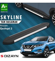 S-Dizayn Nissan Qashqai 2 Skyline Aluminyum Yan Basamak 173 Cm 2014-2021 A+ Kalite