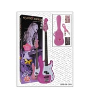 VALENCIA GRB1KCPK BASS GİTAR GYPSY ROSE SET PEMBE