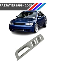 Passat B5 Cam Anahtar Çerçevesi Sol Taraf Gri Renk 1998 - 2005