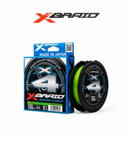 YGK X035 BRAID CORD PE X4 150M 3,6KG 0.104 FLUO GREEN