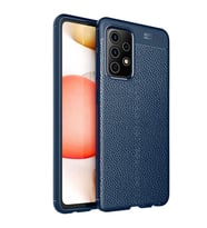 Samsung Galaxy A52 Uyumlu Kılıf Zore Niss Silikon Kapak (Lacivert)