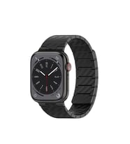 Apple Watch 45mm Carbon Steel Kordon (saat Değildir) - Siyah