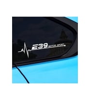 E39 Yan Cam Sticker Oto Kapı 20 Cm X 7 Cm Hologram c12