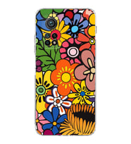 PrintiFy Xiaomi Mi 10 T Pro ile Uyumlu Retro Color 2  Kamera Korumalı Şeffaf  Kılıf