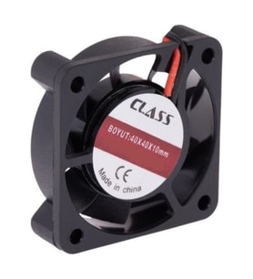 Class 40X40X10 Dc 5V Aksiyel Fan Cf 211 (Siyah)