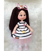 Gizem Bebek Amigurumi Organik Oyuncak