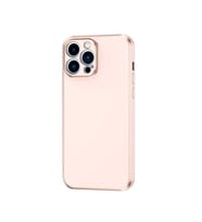 Apple iPhone 12 Pro Kılıf Zore Bark Kenarları Altın Renk Kılıf (Rose)
