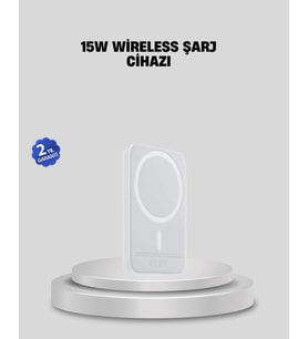 15W Araç Telefon Tutucu Kablosuz Hızlı Şarj Özellikli