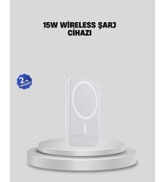 15W Araç Telefon Tutucu Kablosuz Hızlı Şarj Özellikli
