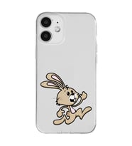 Iphone 12 Uyumlu Tavşan Tasarımlı Şeffaf Telefon Kılıfı