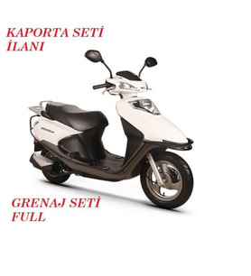 Rks Spontini 110 Grenaj Seti Kompe Kaporta Beyaz _Supermoto (Renksiz)