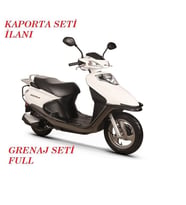 Rks Spontini 110 Grenaj Seti Kompe Kaporta Beyaz _Supermoto (Renksiz)