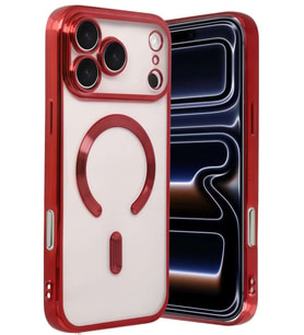 iPhone 17 Pro Kross Magneticsafe Kapak - Kırmızı