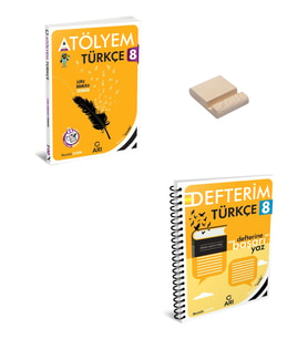 Arı Yayıncılık Lgs 8. Sınıf Türkçe Atölyem ve Defterim + Telefon Standı