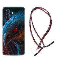 Huawei Nova Y70 Y90 Nova 9 SE  Kılıf Boyun Asklı Rasta Silikon Şahin 1756