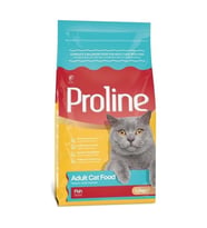 Pro Line Balıklı Pirinçli Yetişkin Kedi Maması 1.2 Kg (Kahverengi)