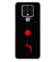 Tecno Camon 16 18P Pova Pova 3 Pova Neo Kılıf Desemli Silikon Red Moon 1710