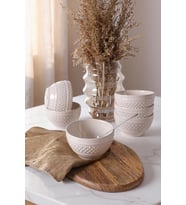 Reaktif Krem Rice Kase 11 Cm 6 Adet Q59