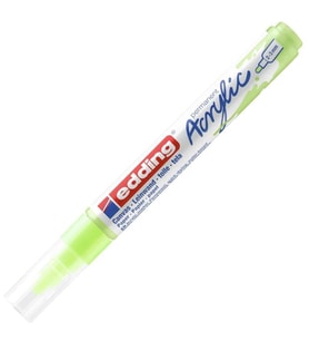 Edding Akrilik Kalem ED5100 Orta Uçlu Pastel Yeşil 23 mm Yuvarlak Uç