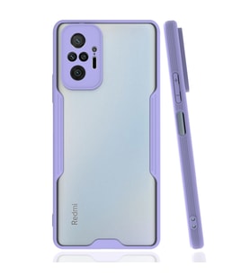 Redmi Note 10 Kılıf Platin Silikon - Lila