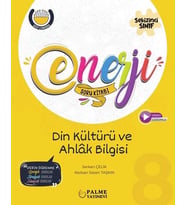Palme 8.Sınıf Enerji Din Kültürü ve Ahlak Bilgisi Soru Kitabı Yeni