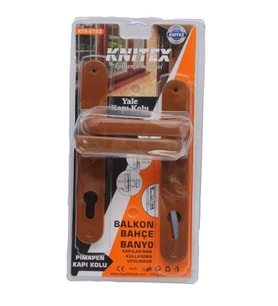KNITEX KAHVERENGİ PİMAPEN KOLU PLASTİK YALE