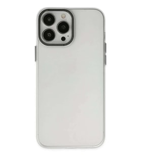 iPhone 14 Pro Kılıf Modos Metal Kapak - Şeffaf
