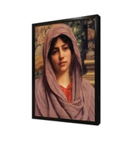 Kadın Çerçeveli Mdf Tablo