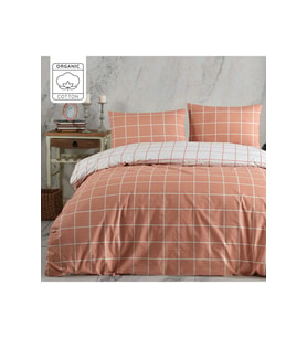 %100 Pamuklu Çift Kişilik Nevresim Takımı 200x220 4 Yastık Kılıflı Lastikli Çarşaflı 160x200+30