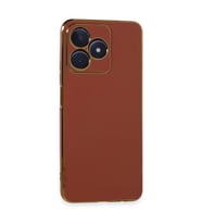 Realme C53 Kılıf Volet Silikon - Kırmızı
